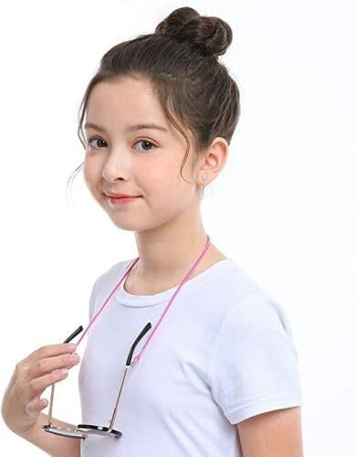 BARBUDDY Unisex Multicolor Kids Glasses Strap Boys Girls Sunglasses Lanyard Eyeglasses Holder Chain Elastic Neck Strap 2