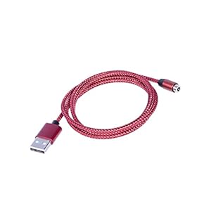 Losvecinos Nylon Braided Magnet Charging Cable for Gshock GSW H1000 and Protrek Smartwatch Casio WSD-F21HR,WSD-F30,WSD-F20,W...