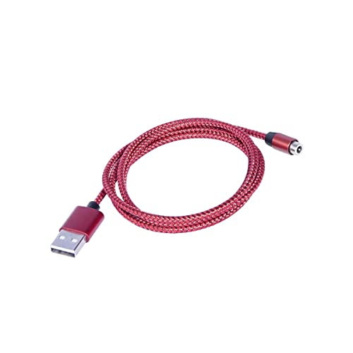 Losvecinos Nylon Braided Magnet Charging Cable for Gshock GSW H1000 and Protrek Smartwatch Casio WSD-F21HR,WSD-F30,WSD-F20,WSD-F10