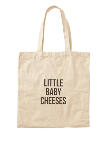 Sac fourre-tout noir Kath et Kim aux motifs Petits fromages miniatures finitions haut de gamme