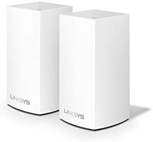 Linksys Atlas Pro 6 Velop Dual Band Whole Home Mesh WiFi 6 System (AX5400) - WiFi Router, Extender, Booster with up to 8100 sq ft / 750 sqm Coverage, 4x Faster Speed for 90+ Devices - 3 Pack, White