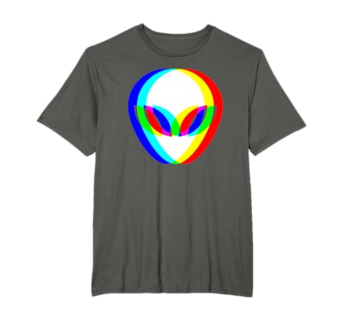 Alien Vaporwave Techno EDM Raver Festival Party DJ T-Shirt