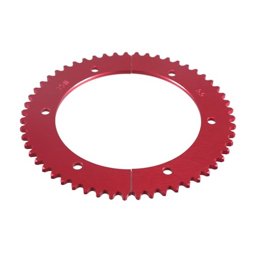#35 Chain 55 Tooth Split Sprocket for Predator 212cc 196cc 6.5hp 7.0hp Coleman CT200U BT200X CT100U TrailMaster MB200 MegaMoto B212 Motovox Doodlebug Baja Mini Bike Go Kart Cart Parts