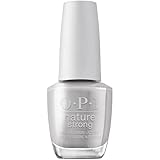 OPI Nature Strong Dawn of A New Gray - Smalto per Unghie Vegano* Grigio Caldo - Durata Fino A 7 Giorni - Brillantezza intensa- 15 ml