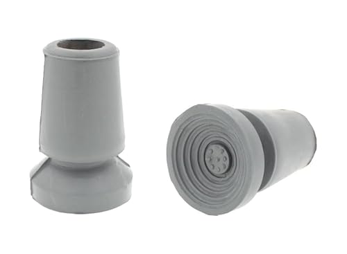 Qtà: 2 Puntali in Gomma da 19mm con collo