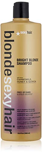 SEXYHAIR Blonde Bright Violet Shampoo, 33.8 Fl Oz