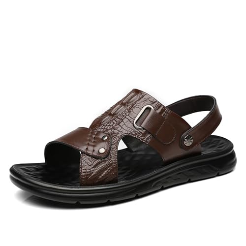 Sports Beach Sliding Outdoor Remote Slippers S Men's Shoes Sole Leather Heel3