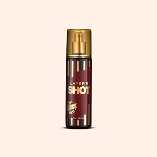 Layer'r Shot Fragrant Body Spray For Men | Gold Imperial (50ml x2), Gold Iconic (50 ml x2) | Long-Lasting & Skin-Friendly Premium Fragrance | Ideal For Men | Pack of 4