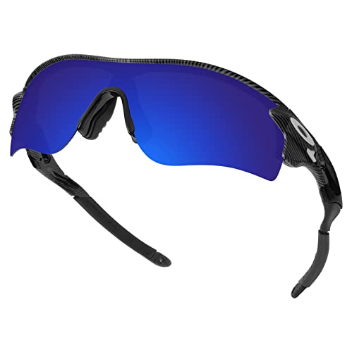 Image of Deep Blue Lenses Replacement for Oakley RadarLock Path OO9181 Sunglass