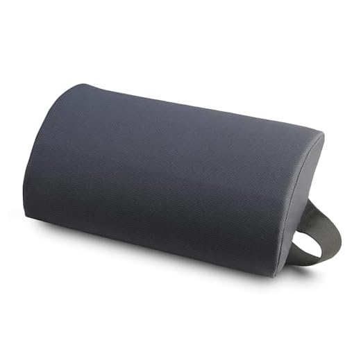 OPTP The Original McKenzie Slimline Lumbar Support – USA-Made Lower Back Support for Office Chair, Car Back Support, and Travel Lumbar Pillow. The Preferred Lumbar Cushion by Physical Therapists.