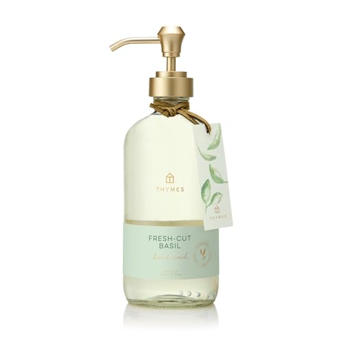 Thymes Hand Wash - 15 Fl Oz - Fresh-Cut Basil