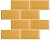 UDS Premium Quality Saffron 3"x6" Glass Subway Tile - Gold/Beige- for Kitchen Backsplash, Bathrooms, Showers, etc - 8 Sheets