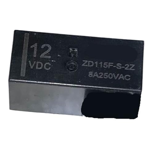 Relé ZD115F-S-2Z de 12 V CC evita fallos de conexión en circuitos de 8 pines