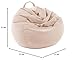 LPMOERA Stuffed Animal Storage Bean Bag Chair Cover (No Filler) For Kids and Adults.Pets Dogs/Cats Lazy Beds.Soft Premium Corduroy Stuffable Bean Bag For Organizing Children Plush Toys or Memory Foam