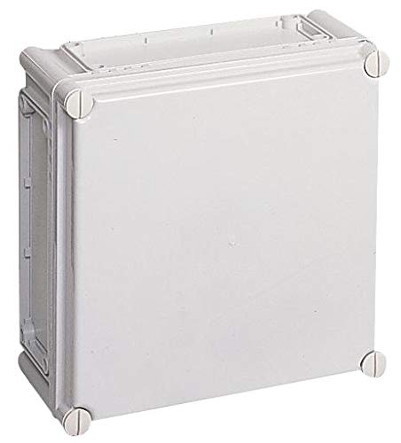 Boîtier IP67 EKPE 130 G avec couvercle gris en plastique résistant