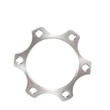 Material de alta calidad: hecho de aleación de aluminio, este juego de rotores de freno de disco es ligero pero resistente, asegurando un alto rendimiento y durabilidad.