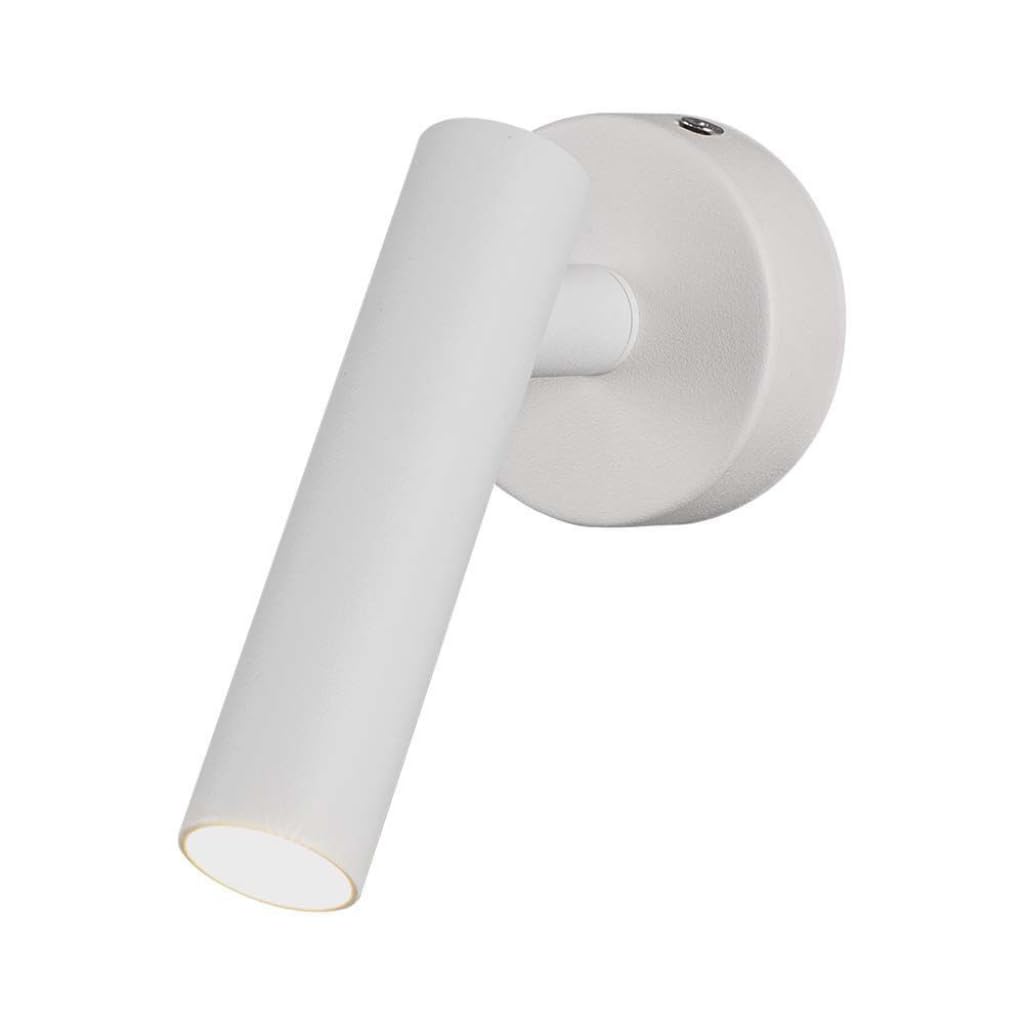 V-TAC VT-412-M Faretto LED Orientabile applique comodino da parete luce lettura colore bianco 4000K tipo lampada hotel - sku 10293