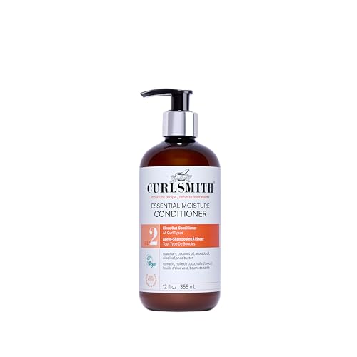 Curlsmith - Essential Moisture Conditioner Leichte Frizz-Kontrolle für gewelltes lockiges und krauses Haar Vegan (355ml)