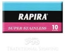 Rapira Double Edge Razor Blades - 100 Pack by Rapira