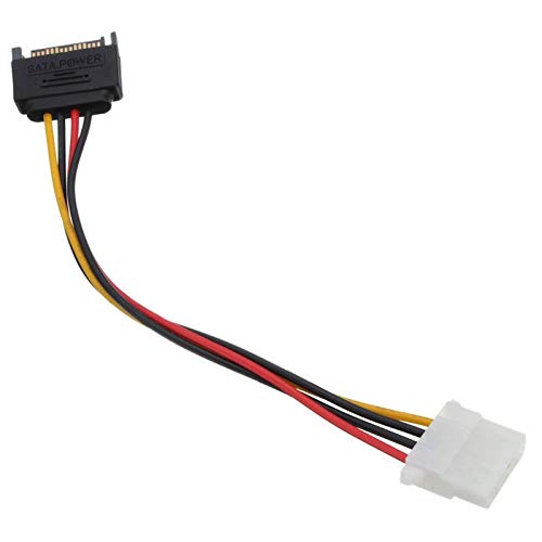 Preisvergleich Produktbild unexon SATA auf MOLEX Adapter 18CM Kabel