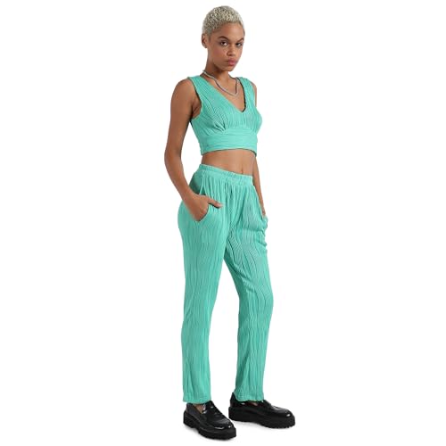 Image of Campus Sutra Women Polyester Pajama Set