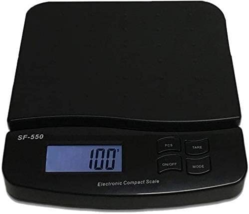 Electronic Scales Digital Pocket High-Precision Kitchen Food Jewelry with Back-Lit LCD Display Tare and PCS Features Stainless Steel (White 25kg/1g) (White 25kg/1g)