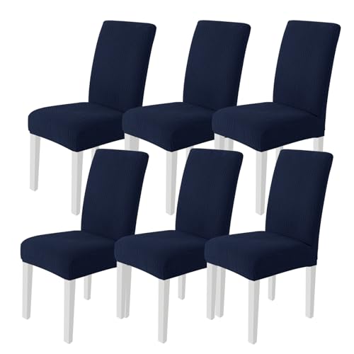 Ystyle Stretch Stuhlhussen 6er Set, Stuhlbezug Elastisch Abnehmbarer Waschbarer,Universal Langlebig Stuhlbezüge… – Ansicht 1