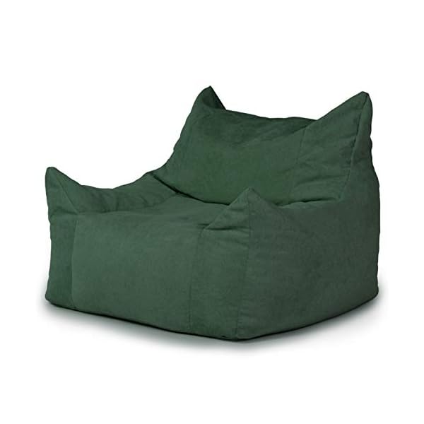 QWERTY Highback Sitzsack Multifunktions-Tatami Bodensitzkissen Pad for Kinder Und Erwachsene Home-Gaming-Bean Bag (Color…