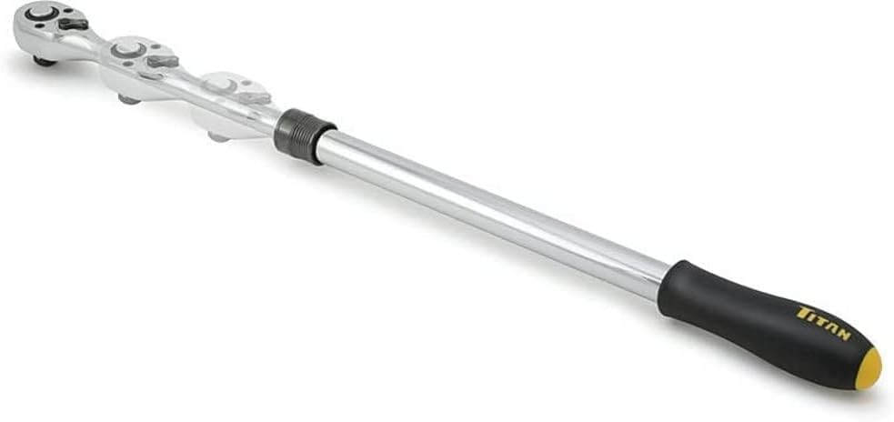 Image of Titan 12073 1 /2-Inch Drive x 18 to 23-1 /2-Inch 72-Tooth Extendable Ratchet (Pack of 12)