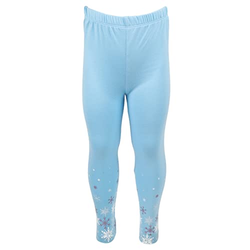 Image of Disney Princess Girls' 2-Piece T-Shirt and Leggings Set Toddler to Big Kid | 2-Piece Coordinated Set, Elastic Waistband Leggings, Breathable Cotton Fabric