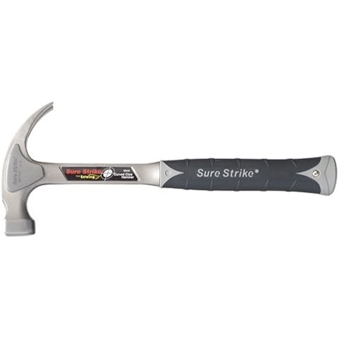 Estwing EMR20C Surestrike All - Martillo de carpintero de acero con garra curvada Cover