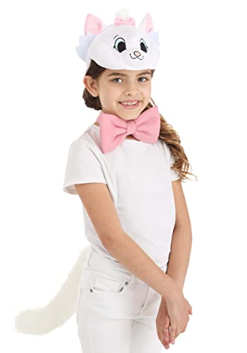 Disney Aristochats Marie, Bandeau, Collier et Queue en Peluche Kit Standard