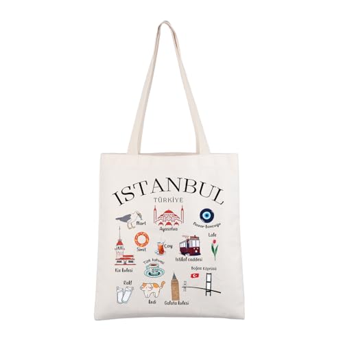 Bolsa Tote de Viaje Istanbul Souvenirs CMNIM miniatura 1
