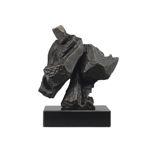 Sculpture en fibre de verre luxe pour décoration maison abstraite