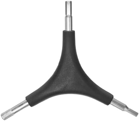 sourcing map Y-Shaped 3 Way Wrench 4mm 5mm 6mm Y-Type Inner Hexag...