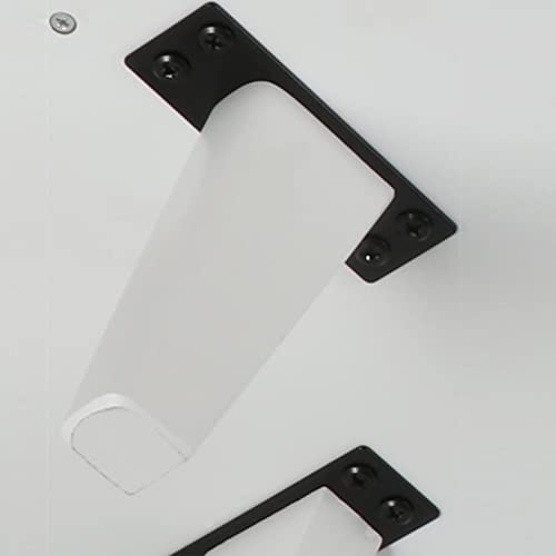 Giluta Rattan Nightstand with 2 Drawers, Solid Wood Bedside Table, Boho Night Stand, Easy Assembly Mid-Century Side Table for Living Room, Bedroom (White/Gold) - Image 8