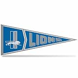 Rico Industries NFL Football Detroit Lions Retro - Alt 12" x 30" Felt Wall Décor Pennant - Great for Home/Bed Room/Man Cave Décor