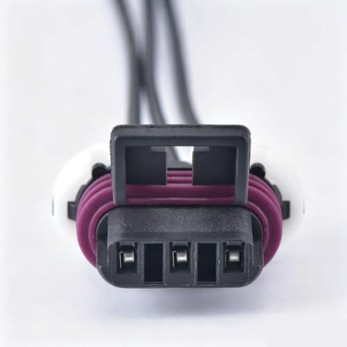 Conector Hembra 12129615 para sensor térmico de vehículo con cableado de 3 vías 2
