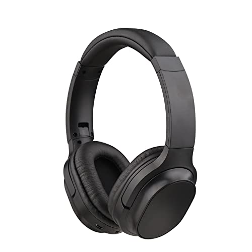 JulyCrab OY713 Over Ear Music Headset Wireless BT5.0 Headphones Call Center Earphone with Microphone Support Earphone Monitor AUX in TF Card MP3 Player Adjustable Headband