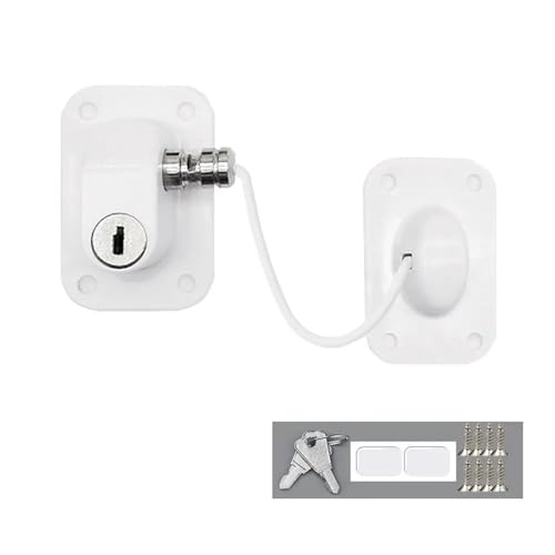 Cerradura de combinación digital para bloquear ventanas contra caídas 2