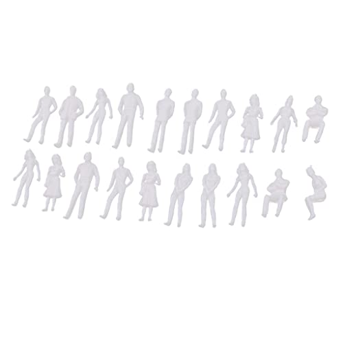 Figurines échelle O modéles miniatures plastique pour construction scènes diorama