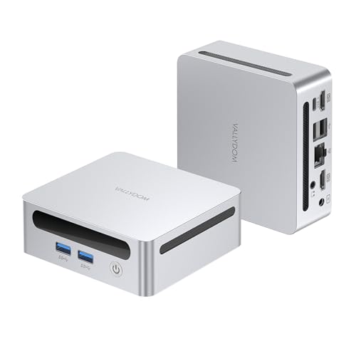 VALLYDOM NanoPRO Gaming Mini PC, Ryzen 7 5825U 16GB DDR4...