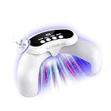 GZCHENHAO 6.0 Nagelpilz Laser mit Zeitmessgerät Nagelpilz Lasergerät【3 Blau 1 Infrarot-Stärkste Wirkung】Laser Nagelpilz【21Tage schnell wirkende】Nagelpilz Testsieger