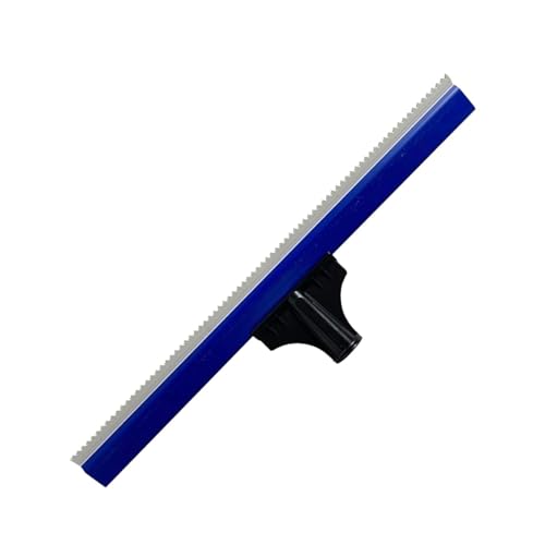 Image of Epoxy Squeegee Flooring Gear Rake Floor Wall Spreader for Garage Floor Walls Toothed 50cm|