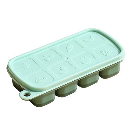 Square Ice Cube Tray | Ice Cube Tray Silicone | Large for Freezer | Manufacturer, Square Mold, Reusable Freezer with Lid for Bar