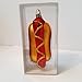Kurt Adler Noble Gems Hot Dog Christmas Ornament