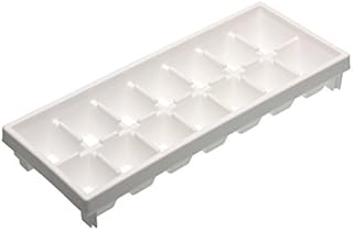 BarCraft Ice Cube Tray, Plastic, White, 32 x 12cm