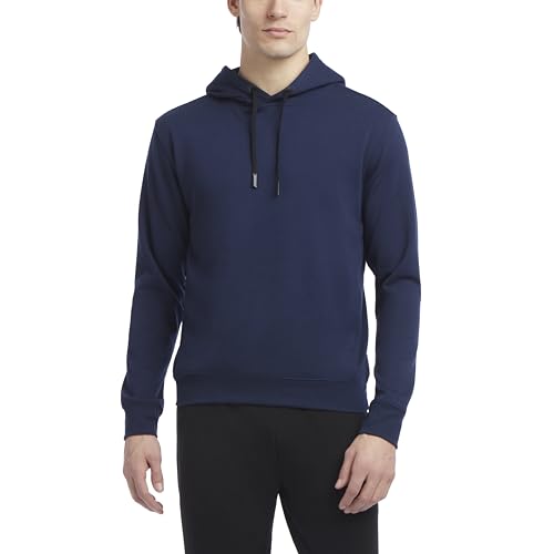 Jockey Men's Cozy Fleece Pullover Hoodie with Zipper Pockets