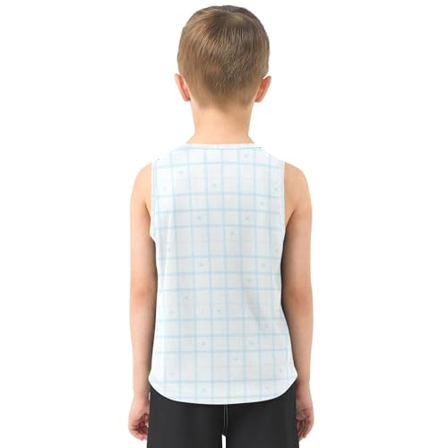 Baby Boys Tank Tops Quick Dry Youth Boy Sleeveless Muscle Shirts Athletic Workout Clothes3