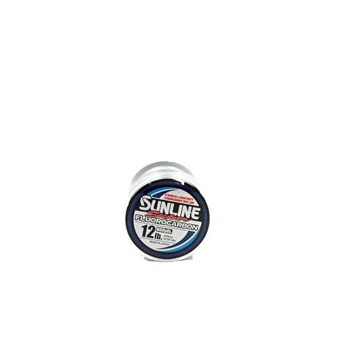 Sunline 63035884 Super Fluorocarbon 12 Lb. Super Fluorocarbon, Clear, 660 yd
